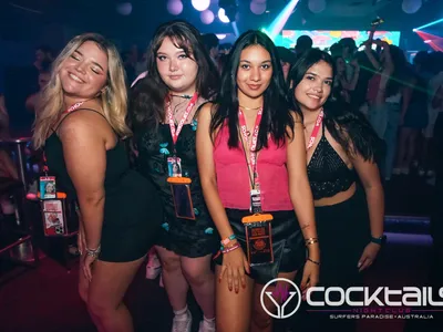 A professional photo of guests enjoying themselves at Cocktails Nightclub from our gallery.