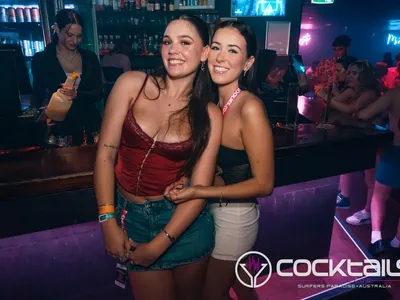 A professional photo of guests enjoying themselves at Cocktails Nightclub from our gallery.