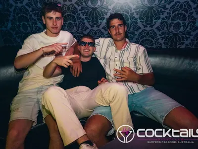 A professional photo of guests enjoying themselves at Cocktails Nightclub from our gallery.