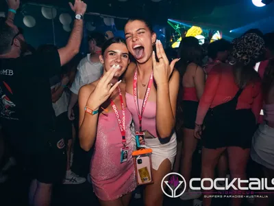 A professional photo of guests enjoying themselves at Cocktails Nightclub from our gallery.