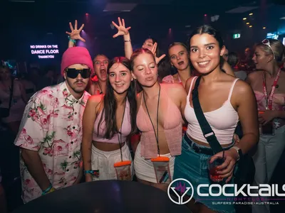 A professional photo of guests enjoying themselves at Cocktails Nightclub from our gallery.