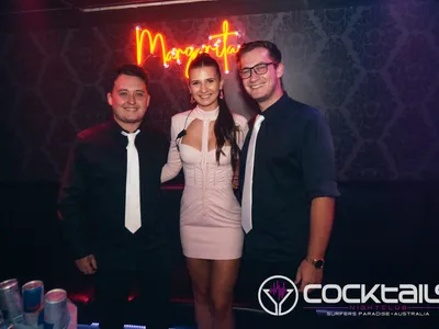 A professional photo of guests enjoying themselves at Cocktails Nightclub from our gallery.