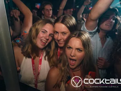 A professional photo of guests enjoying themselves at Cocktails Nightclub from our gallery.