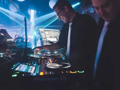 A professional photo of guests enjoying themselves at Cocktails Nightclub from our gallery.