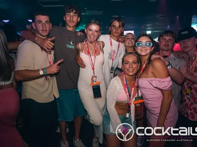 A professional photo of guests enjoying themselves at Cocktails Nightclub from our gallery.