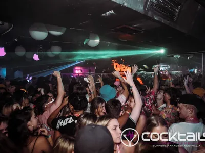 A professional photo of guests enjoying themselves at Cocktails Nightclub from our gallery.