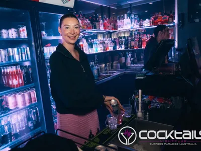 A professional photo of guests enjoying themselves at Cocktails Nightclub from our gallery.