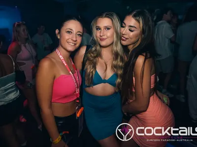 A professional photo of guests enjoying themselves at Cocktails Nightclub from our gallery.