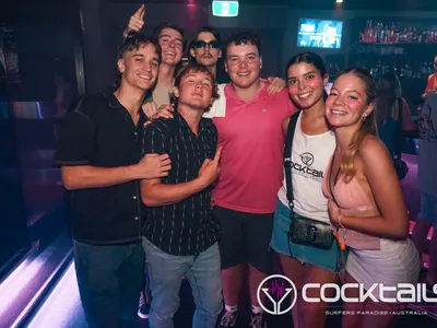 A professional photo of guests enjoying themselves at Cocktails Nightclub from our gallery.