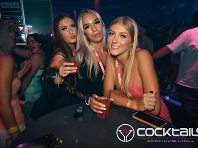 A professional photo of guests enjoying themselves at Cocktails Nightclub from our gallery.