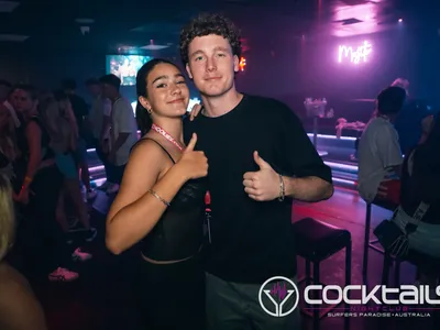 A professional photo of guests enjoying themselves at Cocktails Nightclub from our gallery.