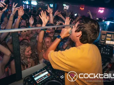 A professional photo of guests enjoying themselves at Cocktails Nightclub from our gallery.