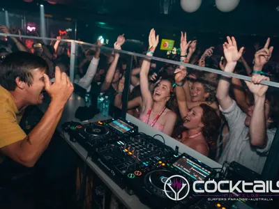 A professional photo of guests enjoying themselves at Cocktails Nightclub from our gallery.