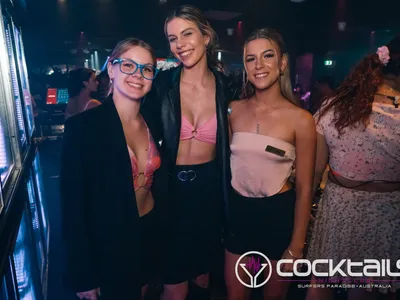 A professional photo of guests enjoying themselves at Cocktails Nightclub from our gallery.