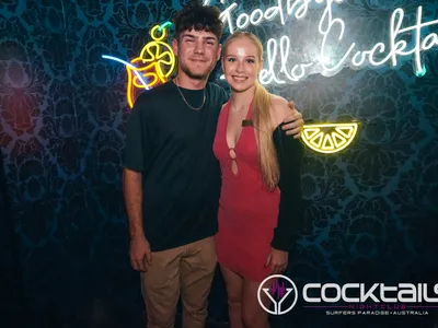 A professional photo of guests enjoying themselves at Cocktails Nightclub from our gallery.