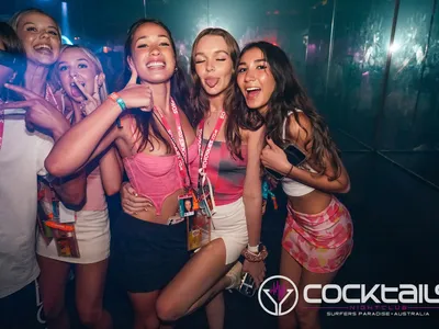 A professional photo of guests enjoying themselves at Cocktails Nightclub from our gallery.