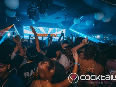 A professional photo of guests enjoying themselves at Cocktails Nightclub from our gallery.