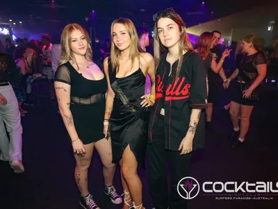 A professional photo of guests enjoying themselves at Cocktails Nightclub from our gallery.