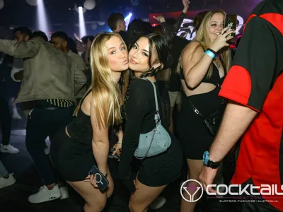 A professional photo of guests enjoying themselves at Cocktails Nightclub from our gallery.