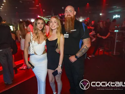 A professional photo of guests enjoying themselves at Cocktails Nightclub from our gallery.