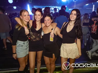 A professional photo of guests enjoying themselves at Cocktails Nightclub from our gallery.