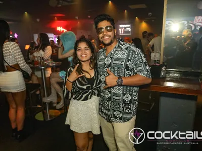 A professional photo of guests enjoying themselves at Cocktails Nightclub from our gallery.