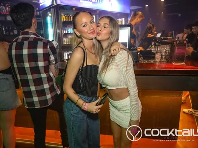 A professional photo of guests enjoying themselves at Cocktails Nightclub from our gallery.