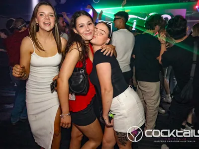 A professional photo of guests enjoying themselves at Cocktails Nightclub from our gallery.