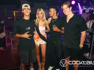 A professional photo of guests enjoying themselves at Cocktails Nightclub from our gallery.