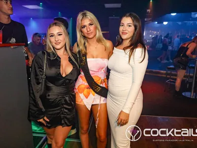 A professional photo of guests enjoying themselves at Cocktails Nightclub from our gallery.