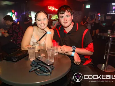 A professional photo of guests enjoying themselves at Cocktails Nightclub from our gallery.