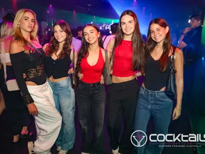 A professional photo of guests enjoying themselves at Cocktails Nightclub from our gallery.