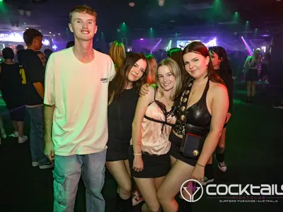 A professional photo of guests enjoying themselves at Cocktails Nightclub from our gallery.