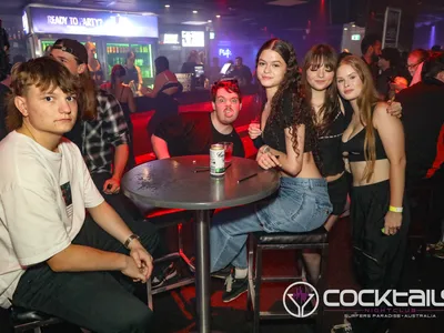 A professional photo of guests enjoying themselves at Cocktails Nightclub from our gallery.