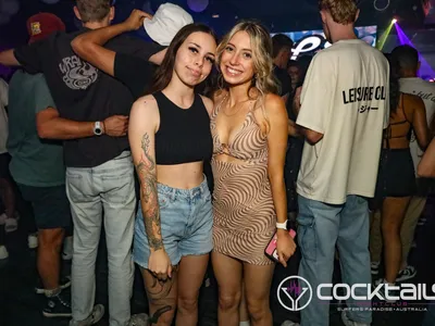 A professional photo of guests enjoying themselves at Cocktails Nightclub from our gallery.