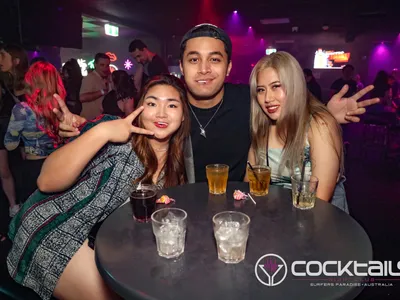 A professional photo of guests enjoying themselves at Cocktails Nightclub from our gallery.