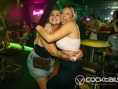 A professional photo of guests enjoying themselves at Cocktails Nightclub from our gallery.