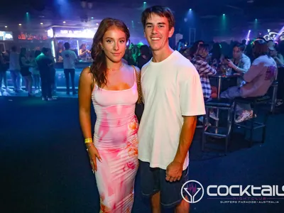 A professional photo of guests enjoying themselves at Cocktails Nightclub from our gallery.