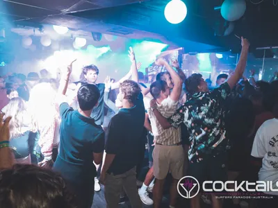 A professional photo of guests enjoying themselves at Cocktails Nightclub from our gallery.