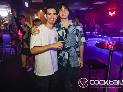 A professional photo of guests enjoying themselves at Cocktails Nightclub from our gallery.