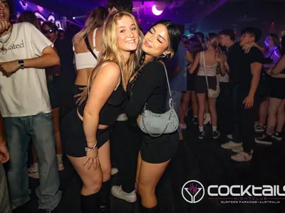 A professional photo of guests enjoying themselves at Cocktails Nightclub from our gallery.