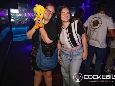 A professional photo of guests enjoying themselves at Cocktails Nightclub from our gallery.