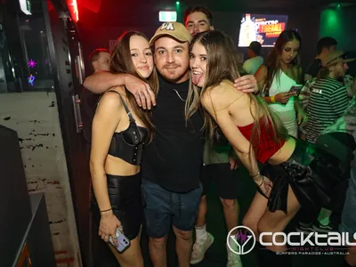 A professional photo of guests enjoying themselves at Cocktails Nightclub from our gallery.