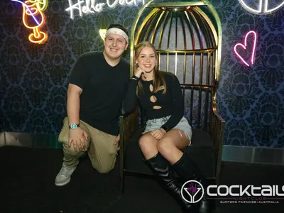 A professional photo of guests enjoying themselves at Cocktails Nightclub from our gallery.