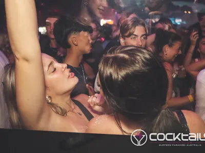 A professional photo of guests enjoying themselves at Cocktails Nightclub from our gallery.