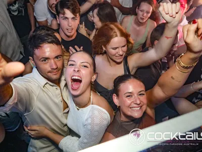 A professional photo of guests enjoying themselves at Cocktails Nightclub from our gallery.