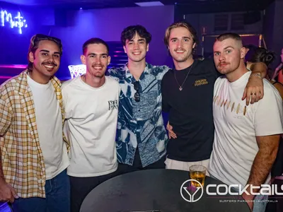 A professional photo of guests enjoying themselves at Cocktails Nightclub from our gallery.