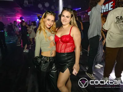 A professional photo of guests enjoying themselves at Cocktails Nightclub from our gallery.