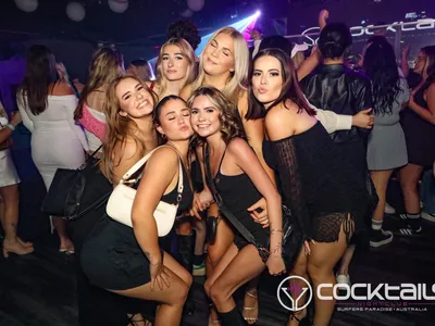 A professional photo of guests enjoying themselves at Cocktails Nightclub from our gallery.