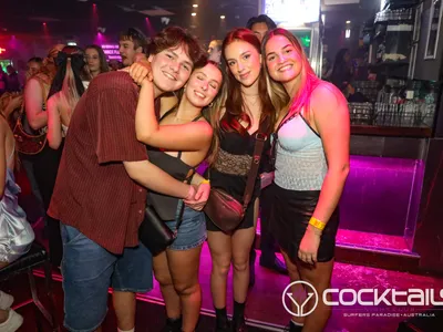 A professional photo of guests enjoying themselves at Cocktails Nightclub from our gallery.